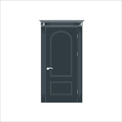 Door icon.  illustration