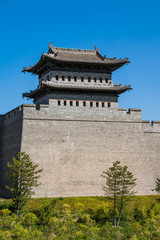 Fototapeta na wymiar Replica Ming Dynasty Guard House