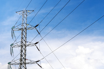 High voltage post or High voltage tower