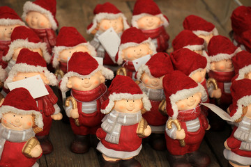 Funny Christmas figurines