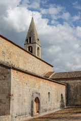 Fototapeta premium Bell tower in a French Abbey