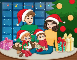 Christmas with family