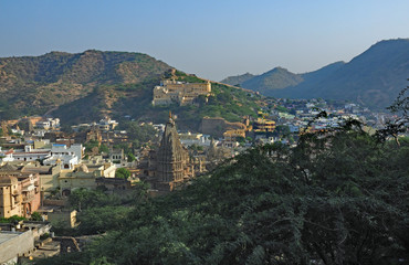 Fototapeta na wymiar Amber Fort, Jaipur