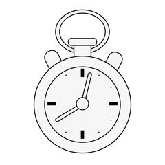 Classic sport chronometer icon vector illustration graphic design