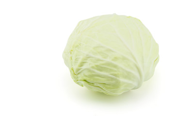 Fototapeta premium cabbage on white background