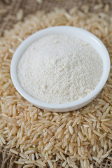 brown rice flour