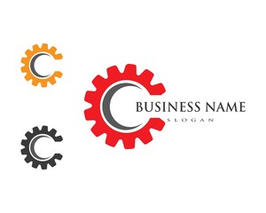 Gear Logo Template