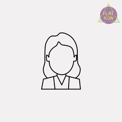 trainer avatar line icon