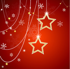 Fototapeta premium Christmas Background. Abstract Illustration. Eps10 Format