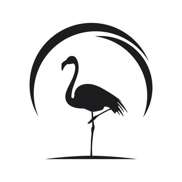 recommend clip art:  flamingo bird icon
                    