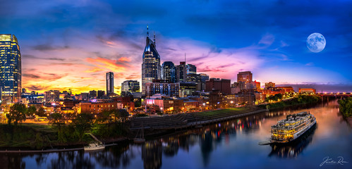 Fototapeta premium Nashville Sunset