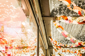 Oxford street in Christmas time, London