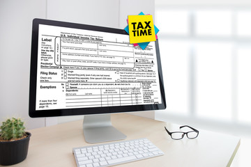 Time for Taxes Planning Money Financial Accounting Taxation Businessman Tax Economy Refund Money