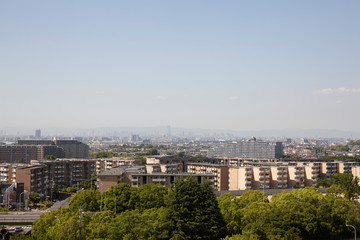 Fototapeta premium 泉北ニュータウンの街並み