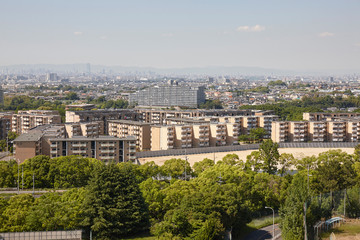 泉北ニュータウンの街並み