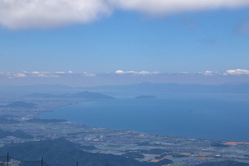 伊吹山からの風景