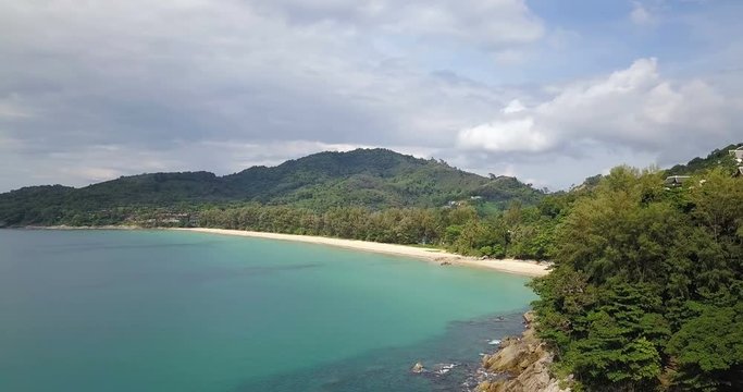 Nai Thon Beach Aerial View