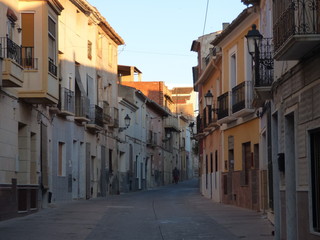 Fototapeta na wymiar Monforte del Cid, pueblo de la Comunidad Valenciana, España. Situado en el interior de la provincia de Alicante, en la comarca del Medio Vinalopó
