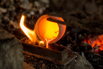 Working With hot Silver