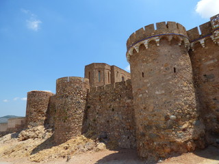 Castillo de Onda, localidad de la Comunidad Valenciana, España. Perteneciente a la provincia de...