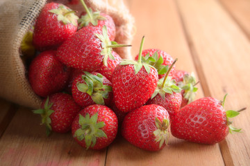 Fresh strawberries