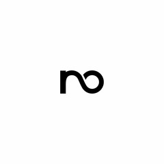 Initial Letter with Infinity Symbol Logo Vector