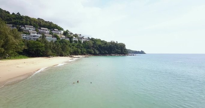 Nai Thon Beach Aerial View