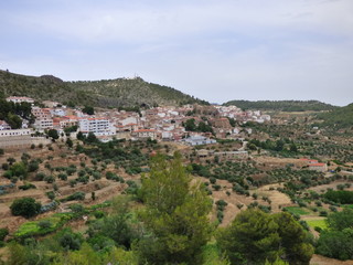 Obraz premium Yeste, pueblo en la provincia de Albacete, dentro de la comunidad autónoma de Castilla La Mancha ( España)