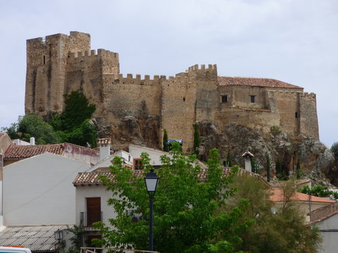 Castillo de Yeste, pueblo en la provincia de Albacete, dentro de la comunidad autónoma de Castilla La Mancha ( España)