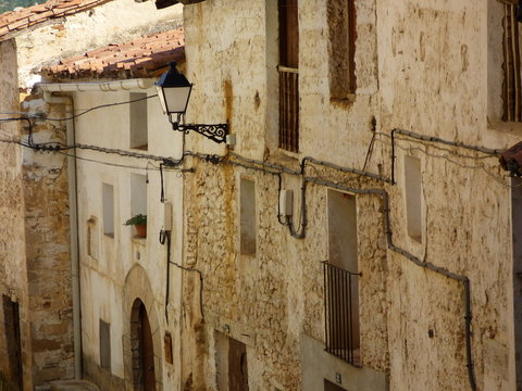 Pitarque, localidad de la provincia de Teruel en Aragon, Espa&ntilde;a