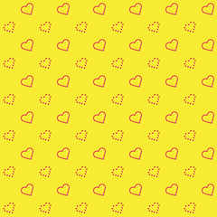 Heart sign / symbol Pattern background wallpaper for Valentine, Love, Sweet, Wedding event