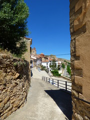 Allepuz. Pueblo de la comarca Maestrazgo en la provincia de Teruel, en la comunidad autónoma de Aragón, España.