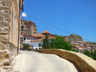 Allepuz. Pueblo de la comarca Maestrazgo en la provincia de Teruel, en la comunidad autónoma de Aragón, España.