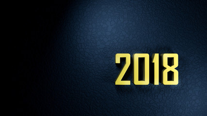 2018 dark golden card