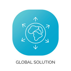global solution icon