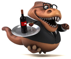 Fun Trex - 3D Illustration