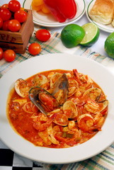 A  delicacy  Italian  seafood  rice