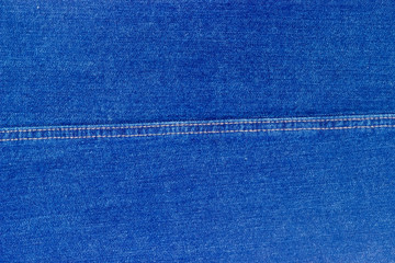 Background of the indigo denim fabric of jeans