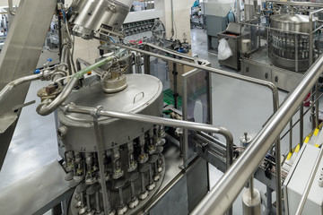 Automatic filling line.