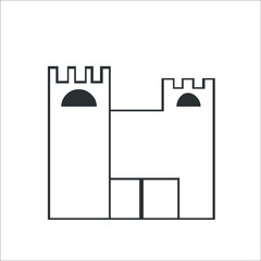 Building icon. House