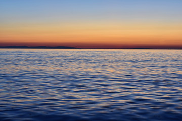 Blur sea Abstract background depth of focus