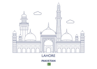 Lahore City Skyline, Pakistan