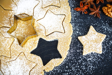 Homemade baking cookies