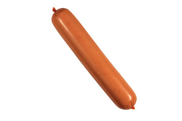 Sausage isolated on white background