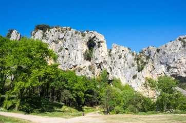 View of Ardeche Gorges