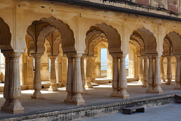 Amber Fort Kaipur, 27 Säulen Halle