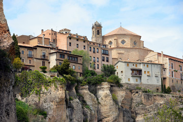 Fototapeta na wymiar Blick auf die Altstadt von Cuenca Spanien