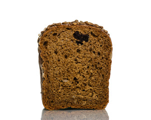 Bread on a white background
