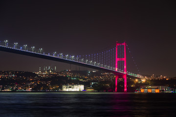 Fototapeta na wymiar Bosphorus Bridge in Istanbul