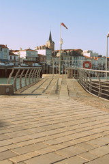 Obraz premium port des sables d'olonne en vendée,pays de la loire